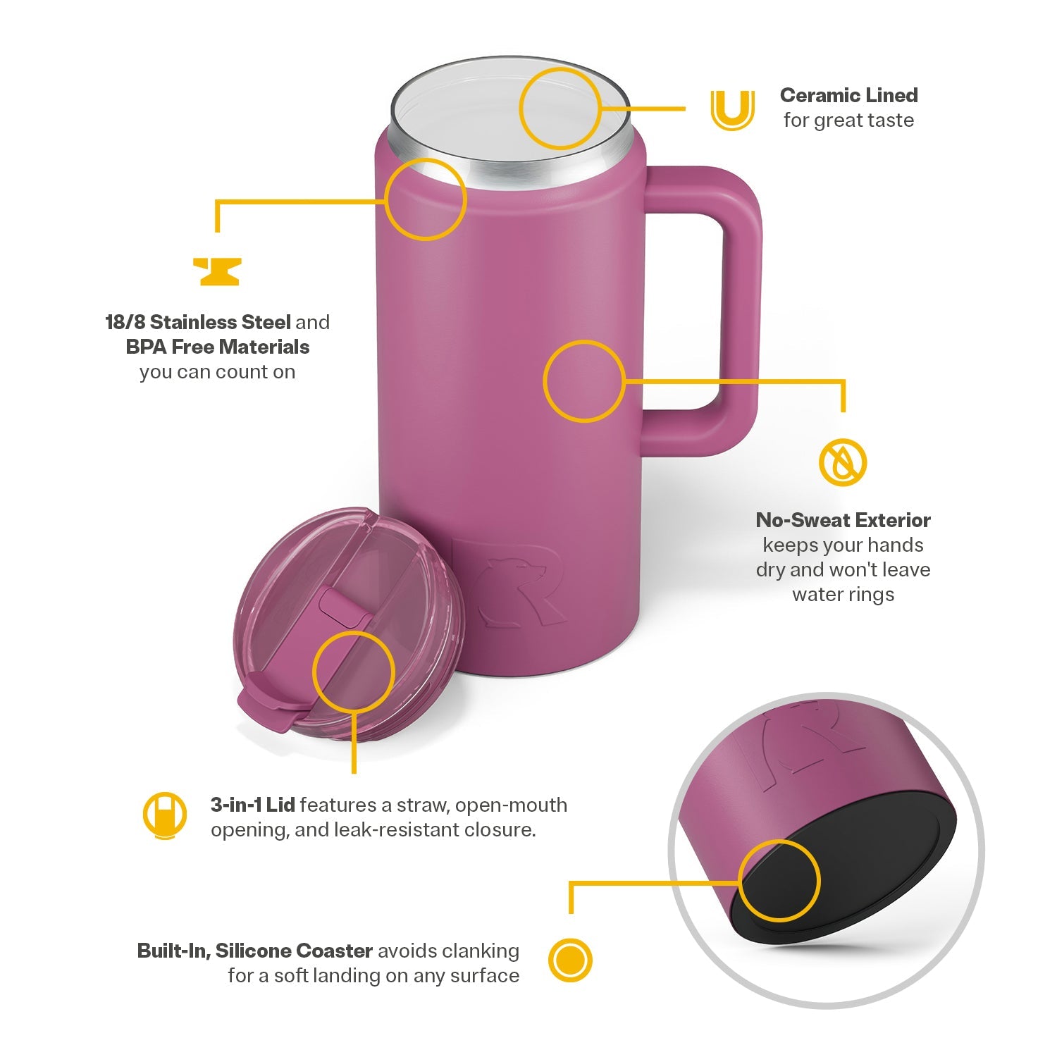 64oz Road Trip Tumbler (UR51)