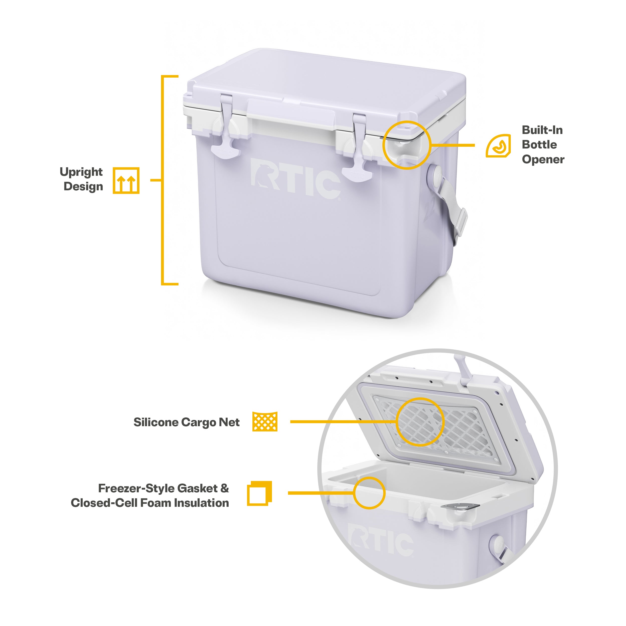 22 QT Ultra-Light Cooler (96I6)