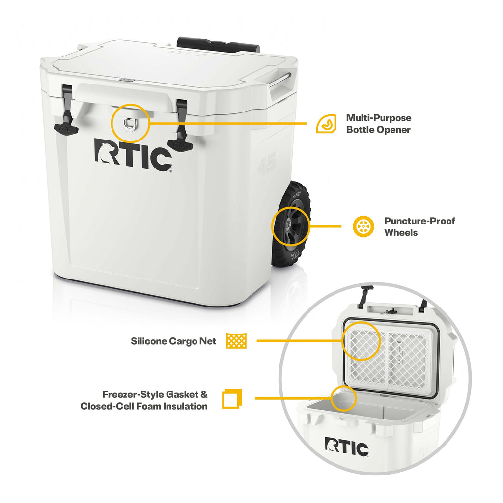 45 QT Ultra-Tough Wheeled Cooler (MYCF)