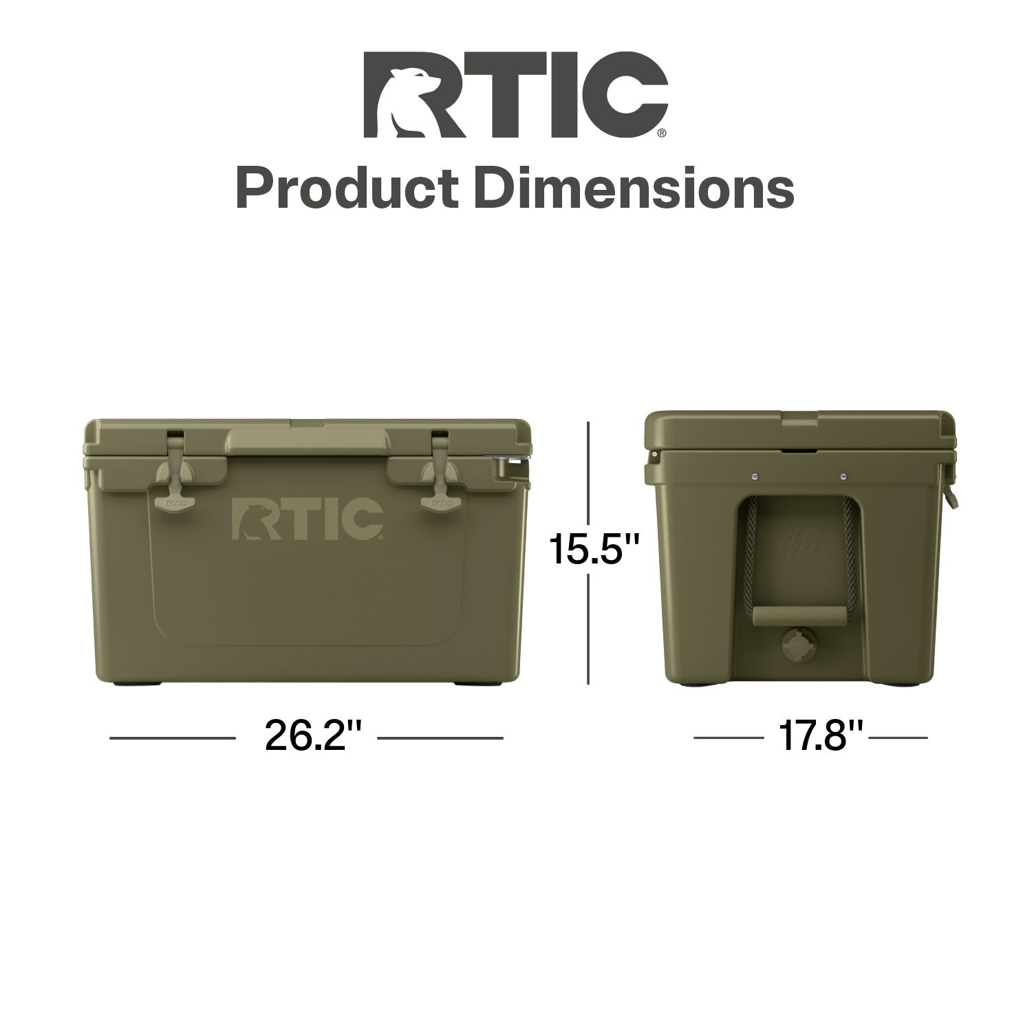 45 QT Ultra-Tough Cooler (X5OZ)