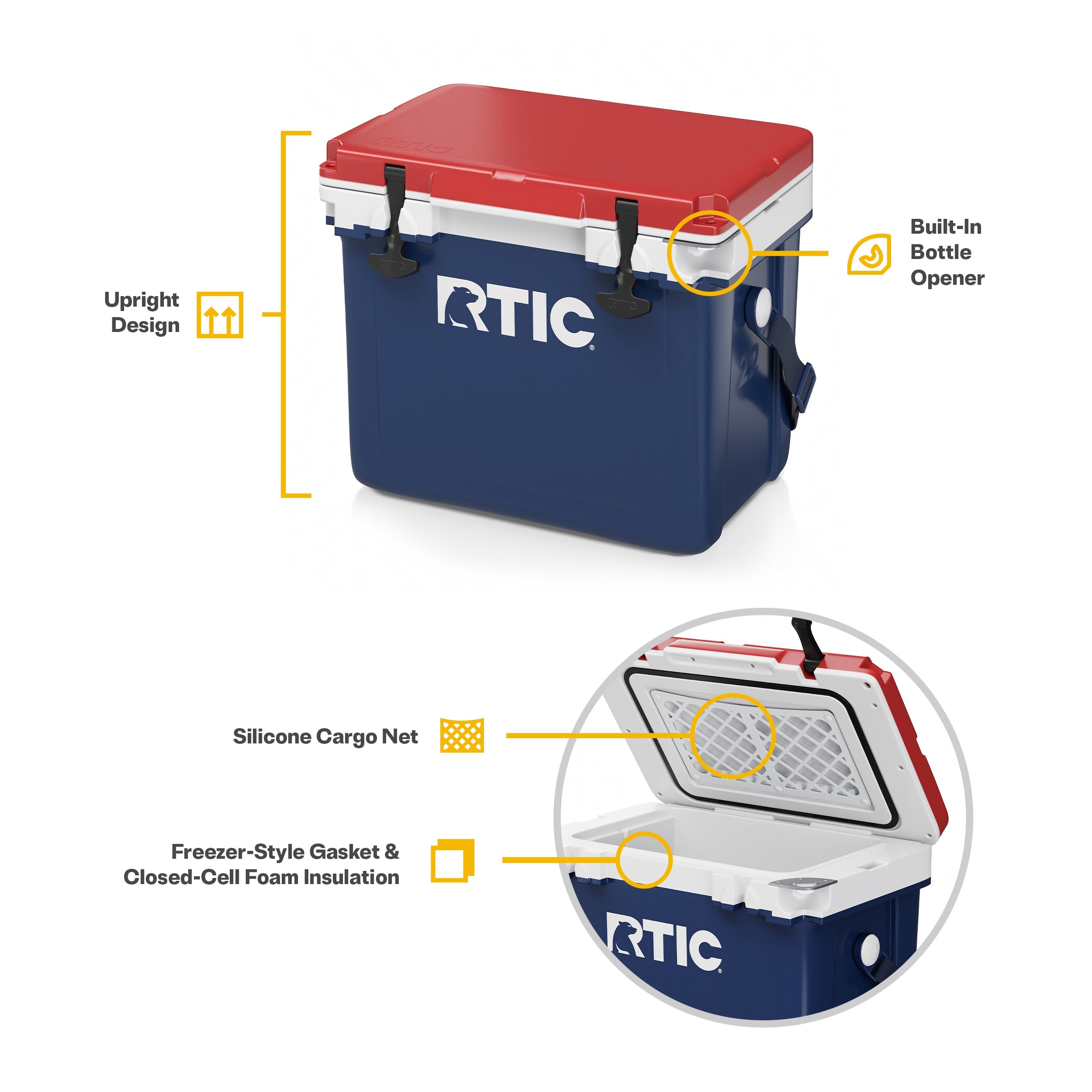 22 QT Ultra-Light Cooler (96I6)