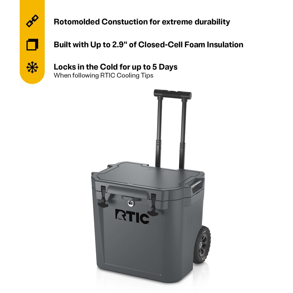 45 QT Ultra-Tough Wheeled Cooler (MYCF)