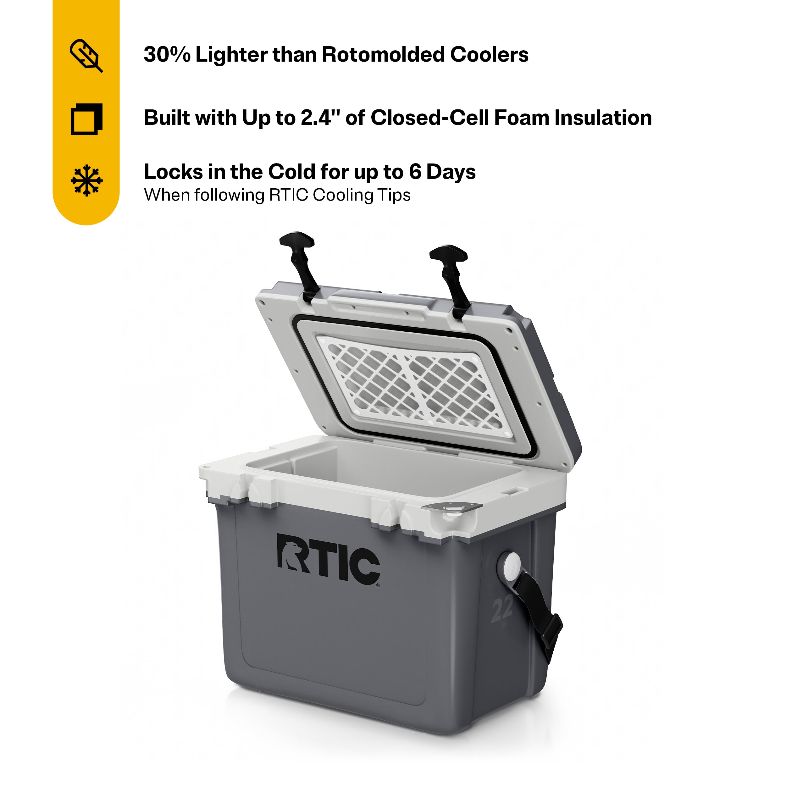 22 QT Ultra-Light Cooler (7645)