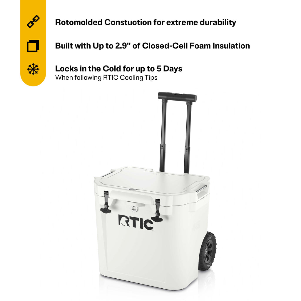 45 QT Ultra-Tough Wheeled Cooler (MYCF)