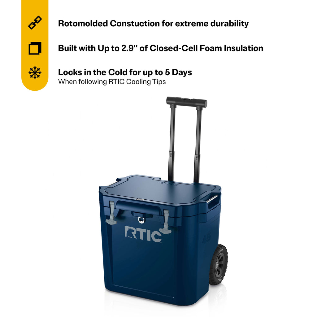 45 QT Ultra-Tough Wheeled Cooler (MYCF)