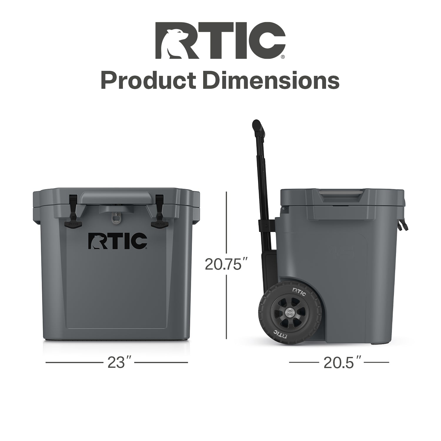 45 QT Ultra-Tough Wheeled Cooler (MYCF)