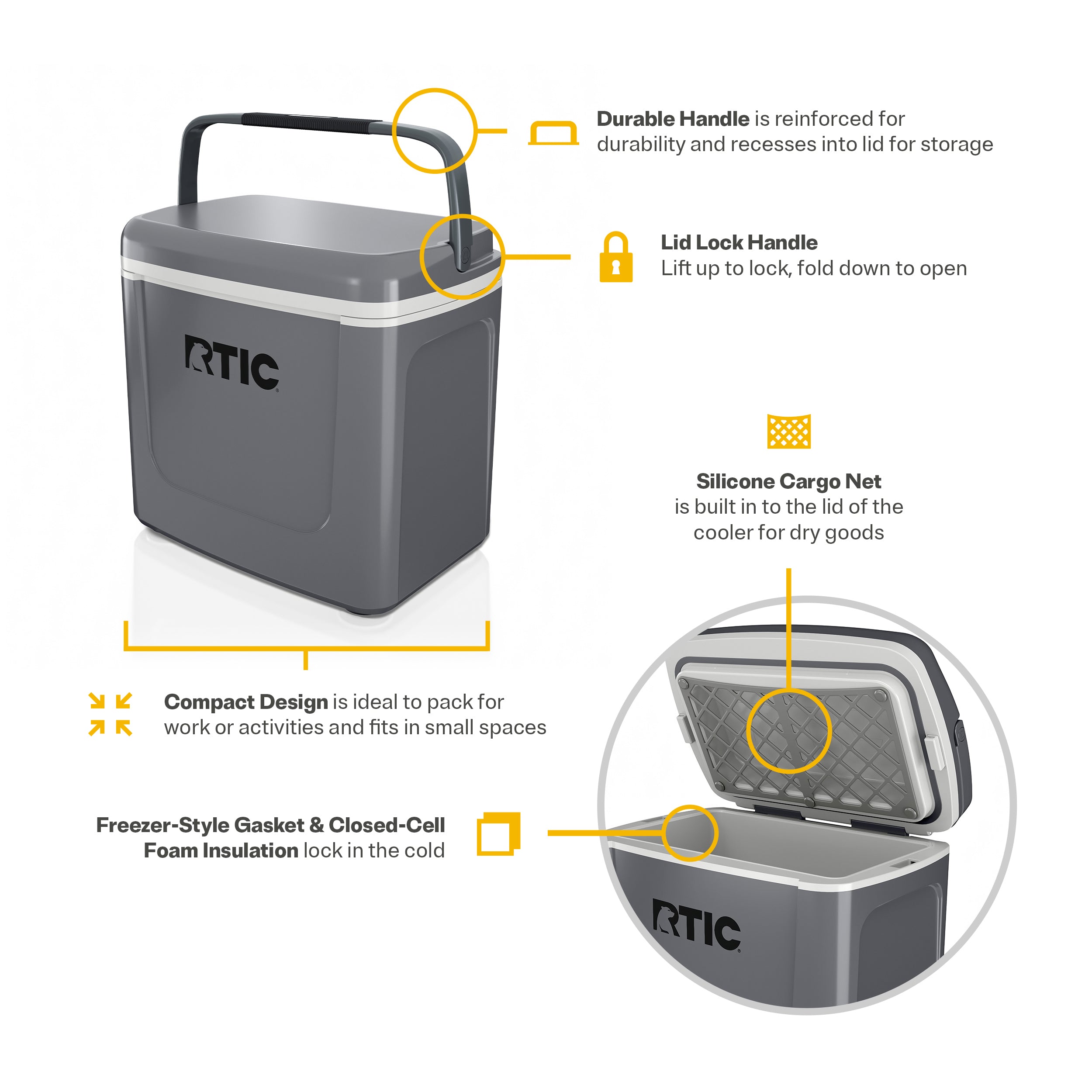 8 QT Road Trip Personal Cooler (54O5)