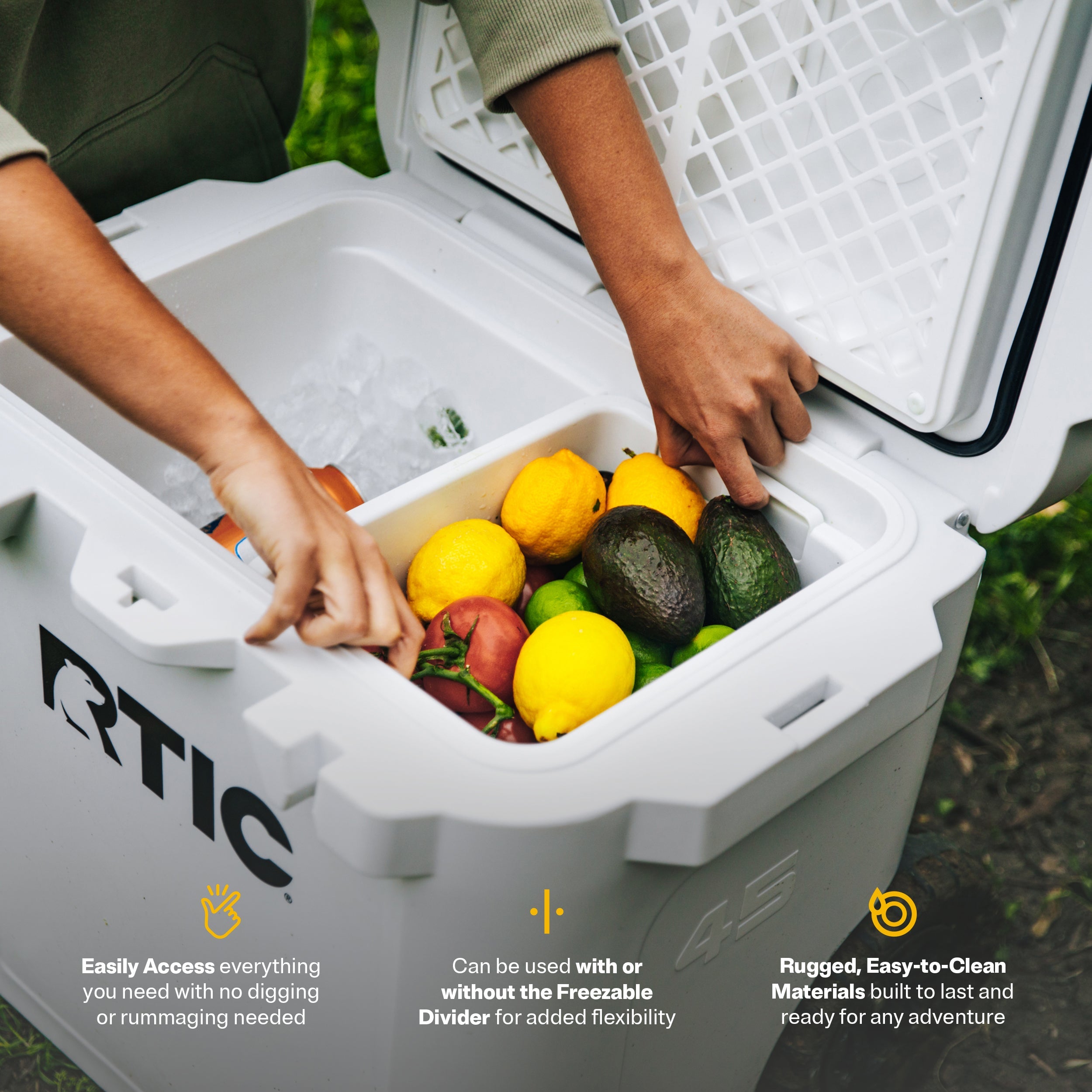 45 QT Ultra-Tough Wheeled Cooler (MYCF)