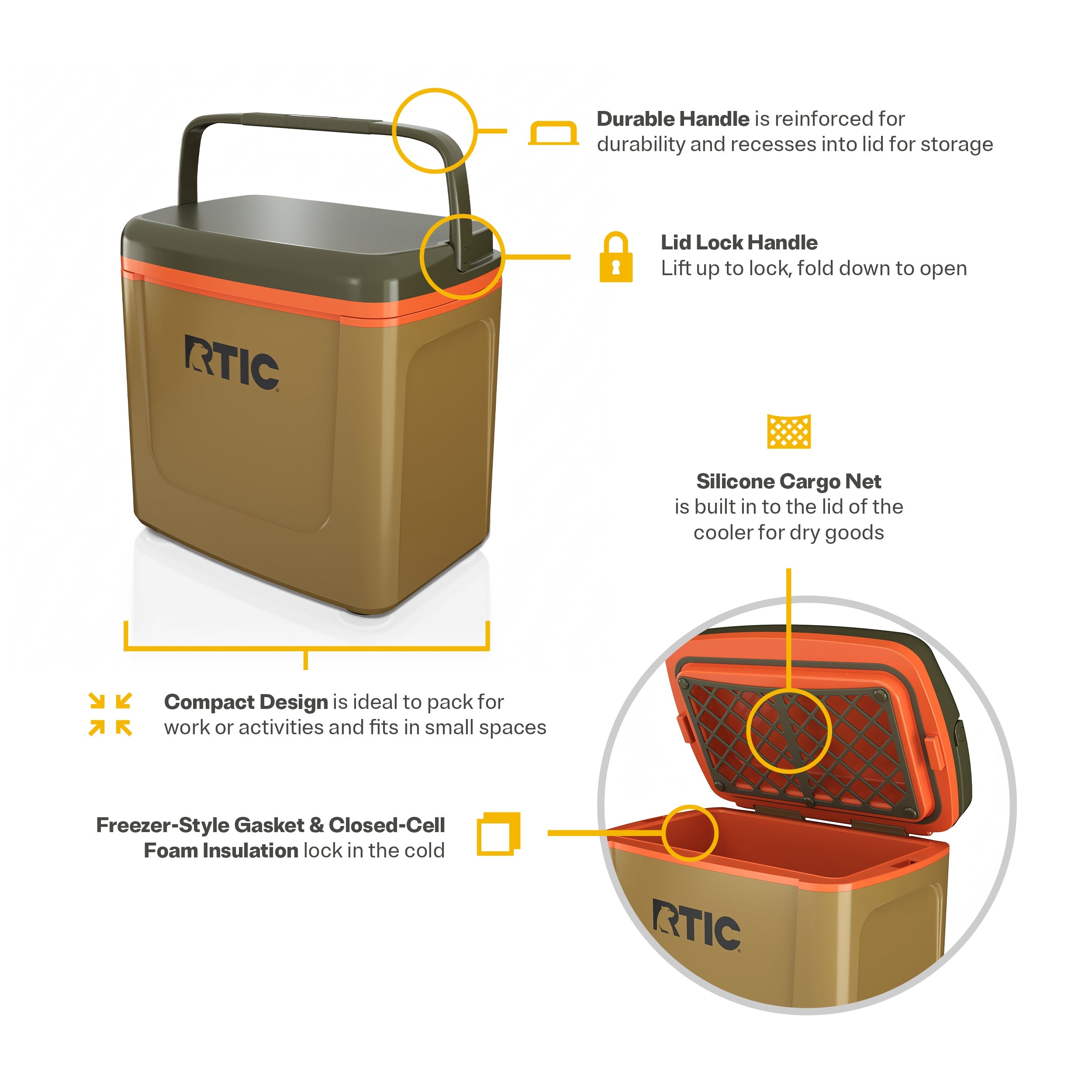 8 QT Road Trip Personal Cooler (54O5)