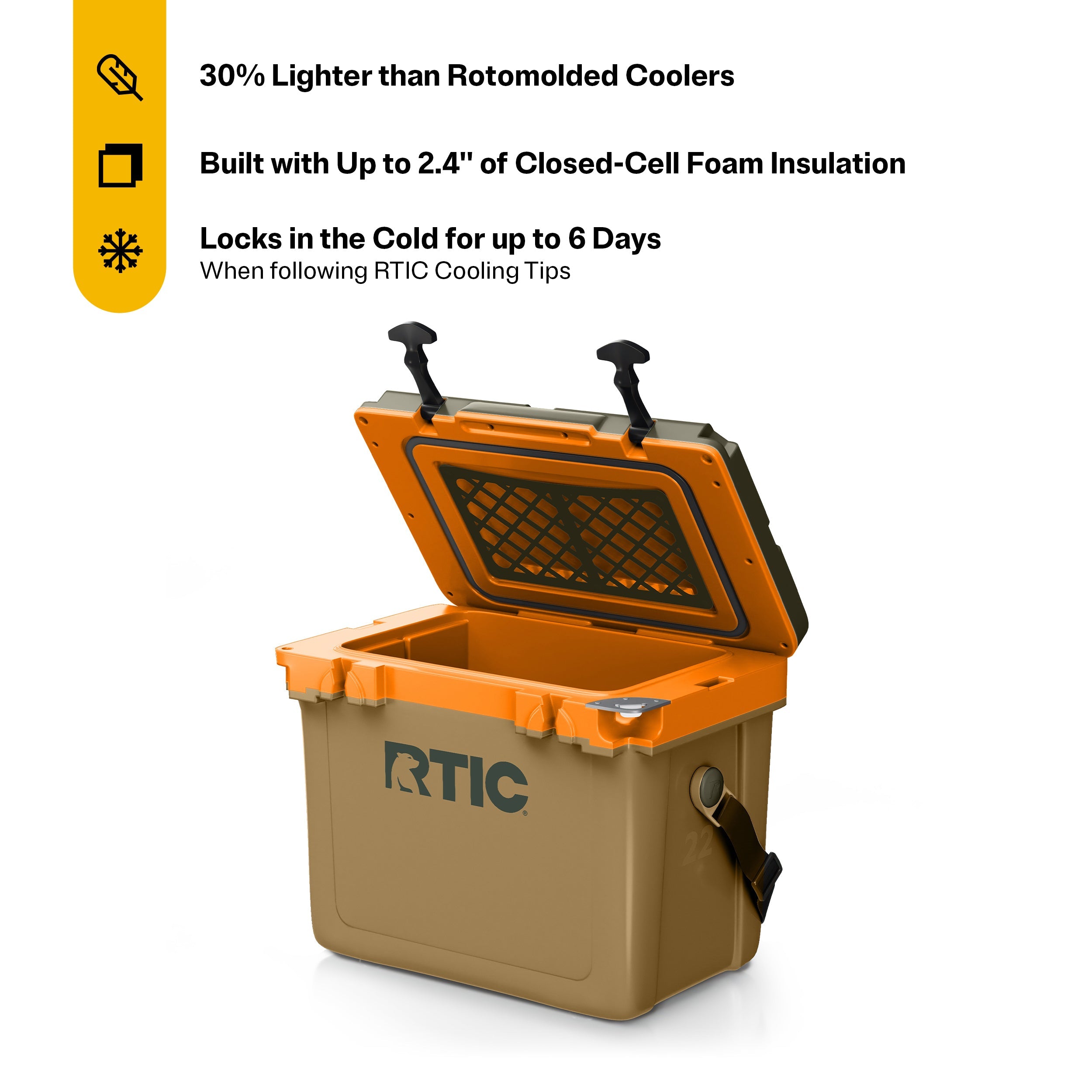 22 QT Ultra-Light Cooler (7645)